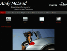 Tablet Screenshot of andymcleod.com